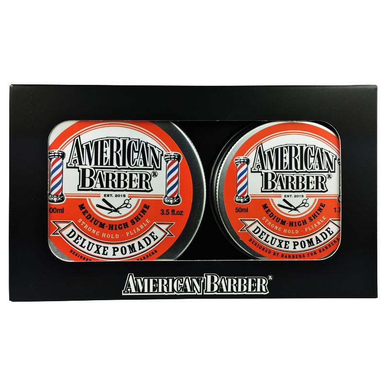 American Barber Deluxe Pomade pack
