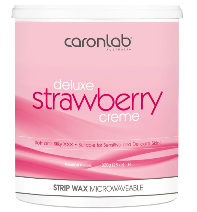 Caronlab Deluxe Strawberry Strip Wax Crème