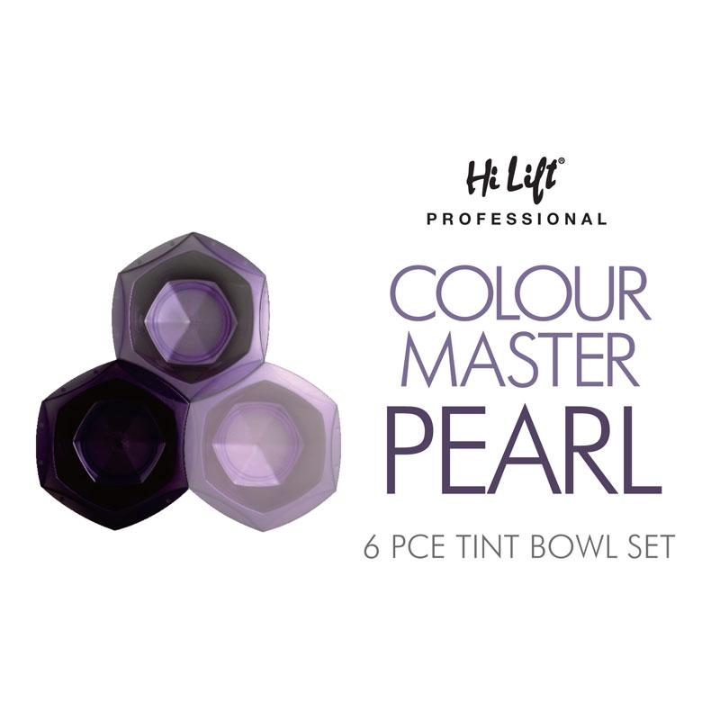Hi Lift Colour Master Pearl 6pce tint bowl set.