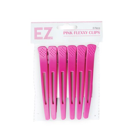 EZ Essentials flexxy clip 6pk pink