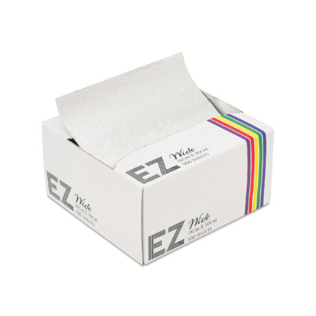 EZ Silver wide pop up foil (500 SHEETS – 15CM X 30CM)