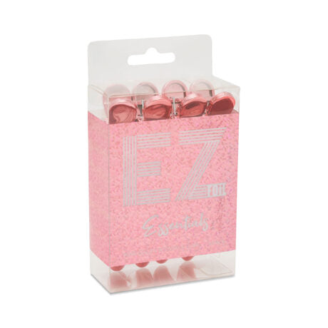 EZ rose gold crocodile clips 4pk