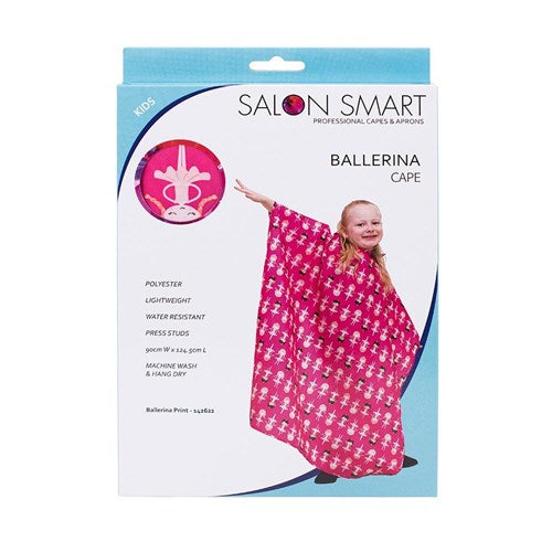 
                  
                    Salon Smart Ballerina Kids Hairdressing Cape
                  
                