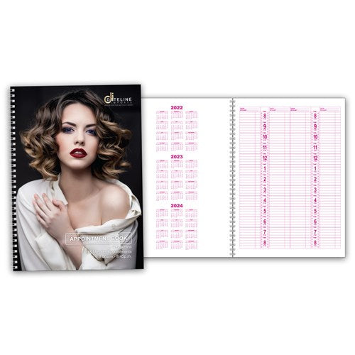 Dateline Professional 4 Column Appointment Book