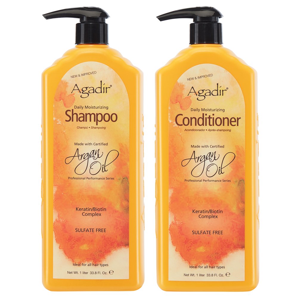Agadir Duo Moisturizing Shampoo and Conditioner 1L