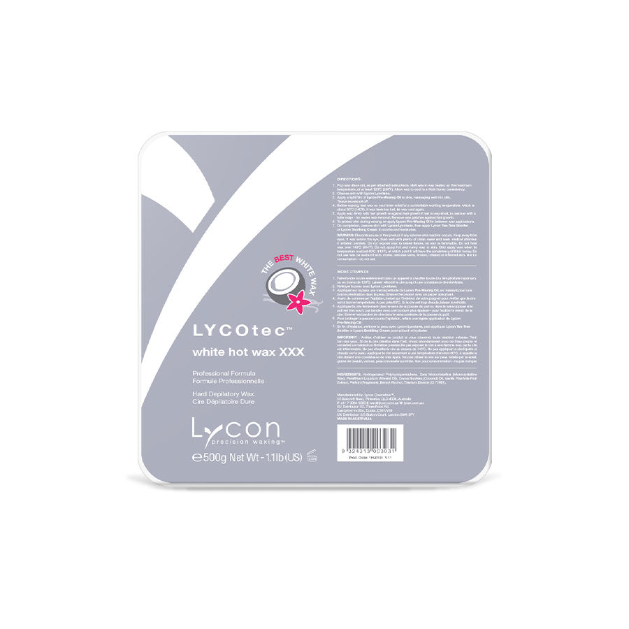 Lycon LYCOtec White Hard Wax 500g