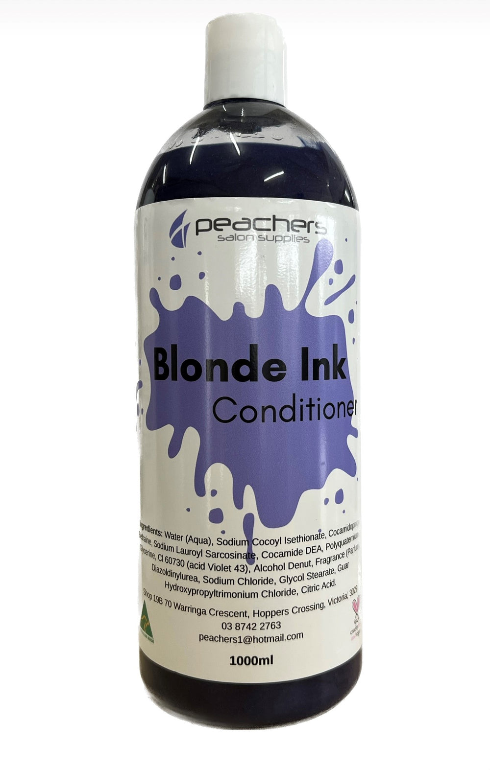 Peachers Blonde Ink conditioner 1L