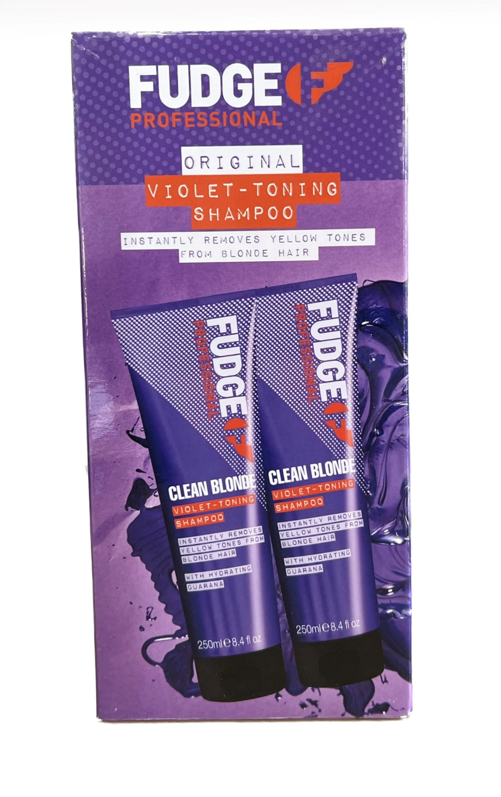 Fudge Clean Blonde shampoo Duo pack