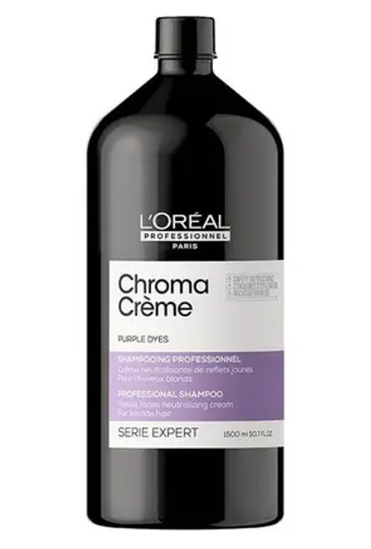 L'Oréal Chroma Crème Purple Shampoo 1500ml