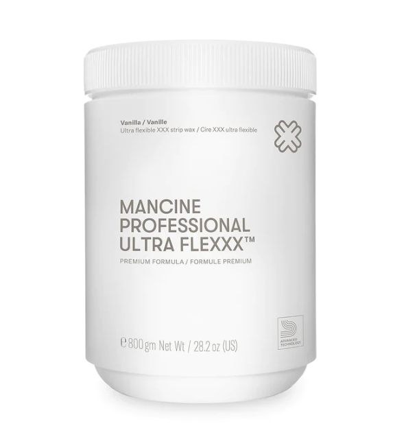 Mancine Strip Wax: Ultra Flexxx™ White (Vanilla) 800gm