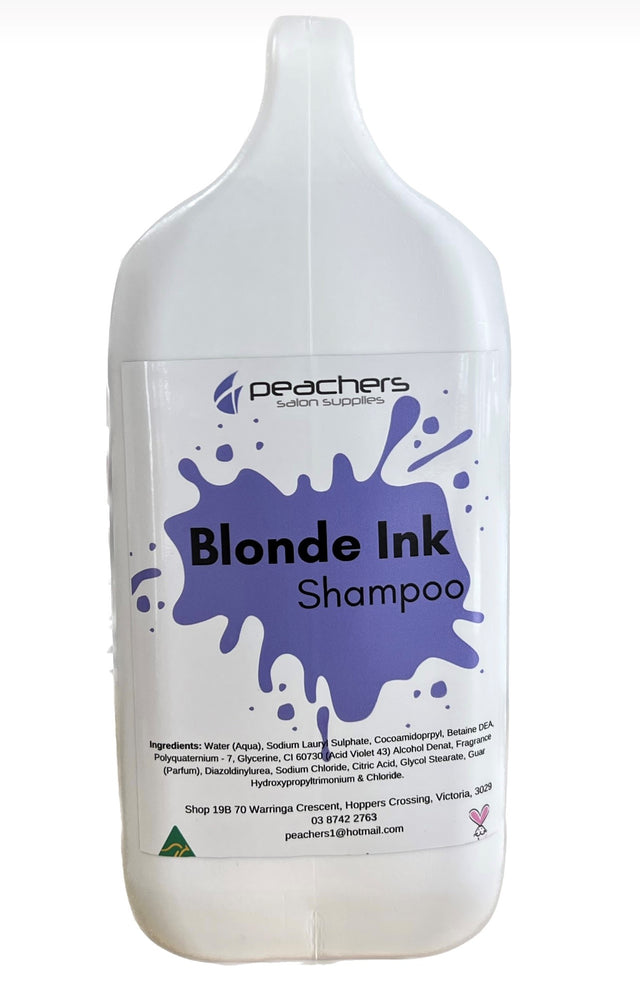 
                  
                    Peachers Blonde Ink Shampoor 5L - PICK UP ONLY
                  
                